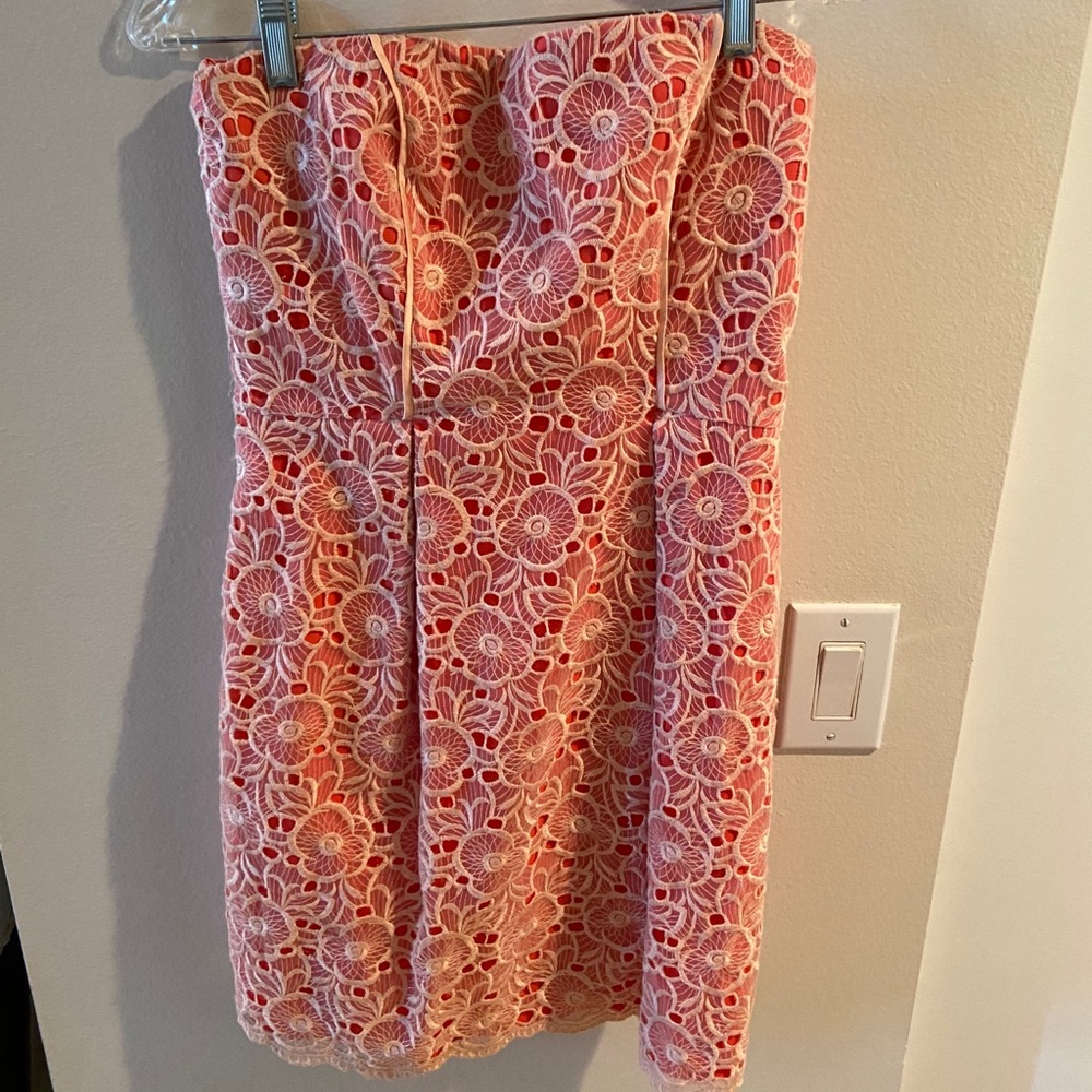 Jessica Simpson Strapless Short Dress